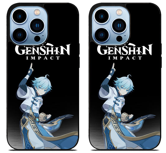 Chongyun Genshin Impact Anime iPhone 15 Pro | iPhone 15 Pro Max Case