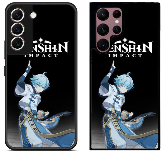 Chongyun Genshin Impact Anime Samsung Galaxy S22 | S22+ | S22 Ultra Case