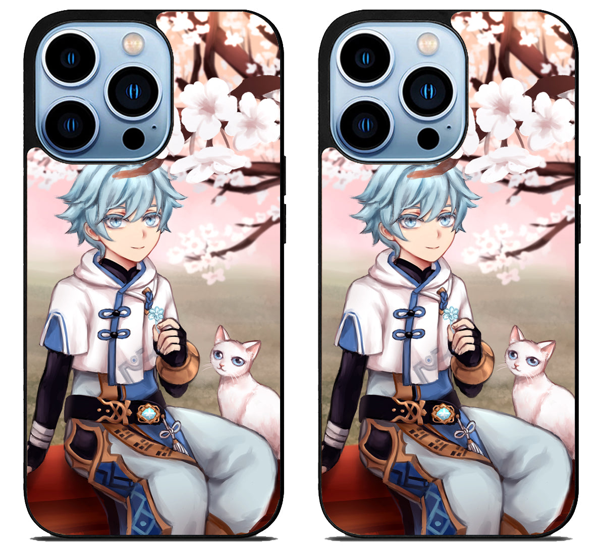 Chongyun Genshin Impact Cover iPhone 15 Pro | iPhone 15 Pro Max Case