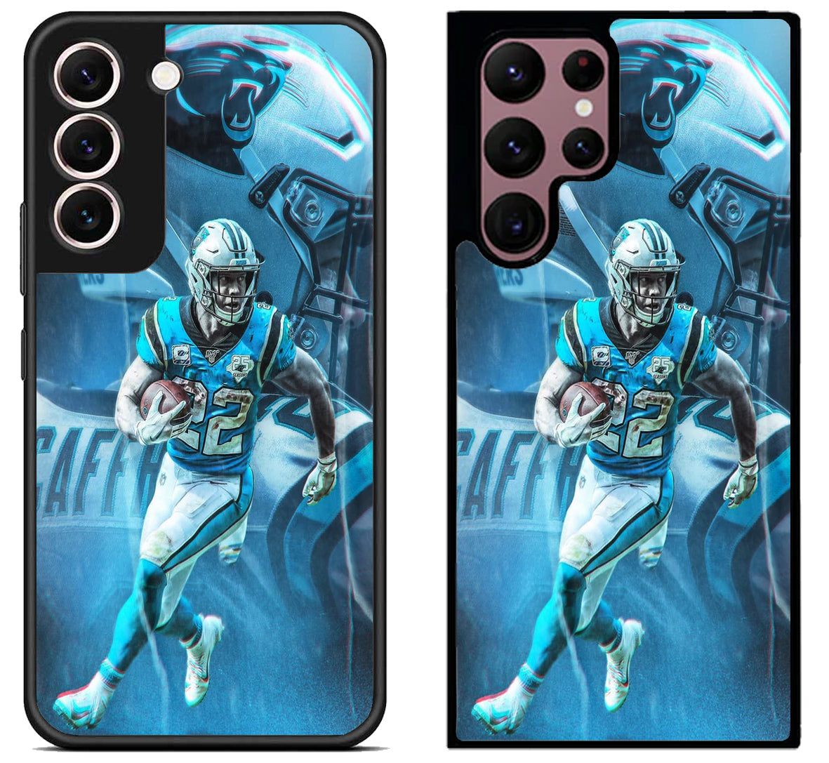 Christian Mccaffrey Background Samsung Galaxy S22 | S22+ | S22 Ultra Case