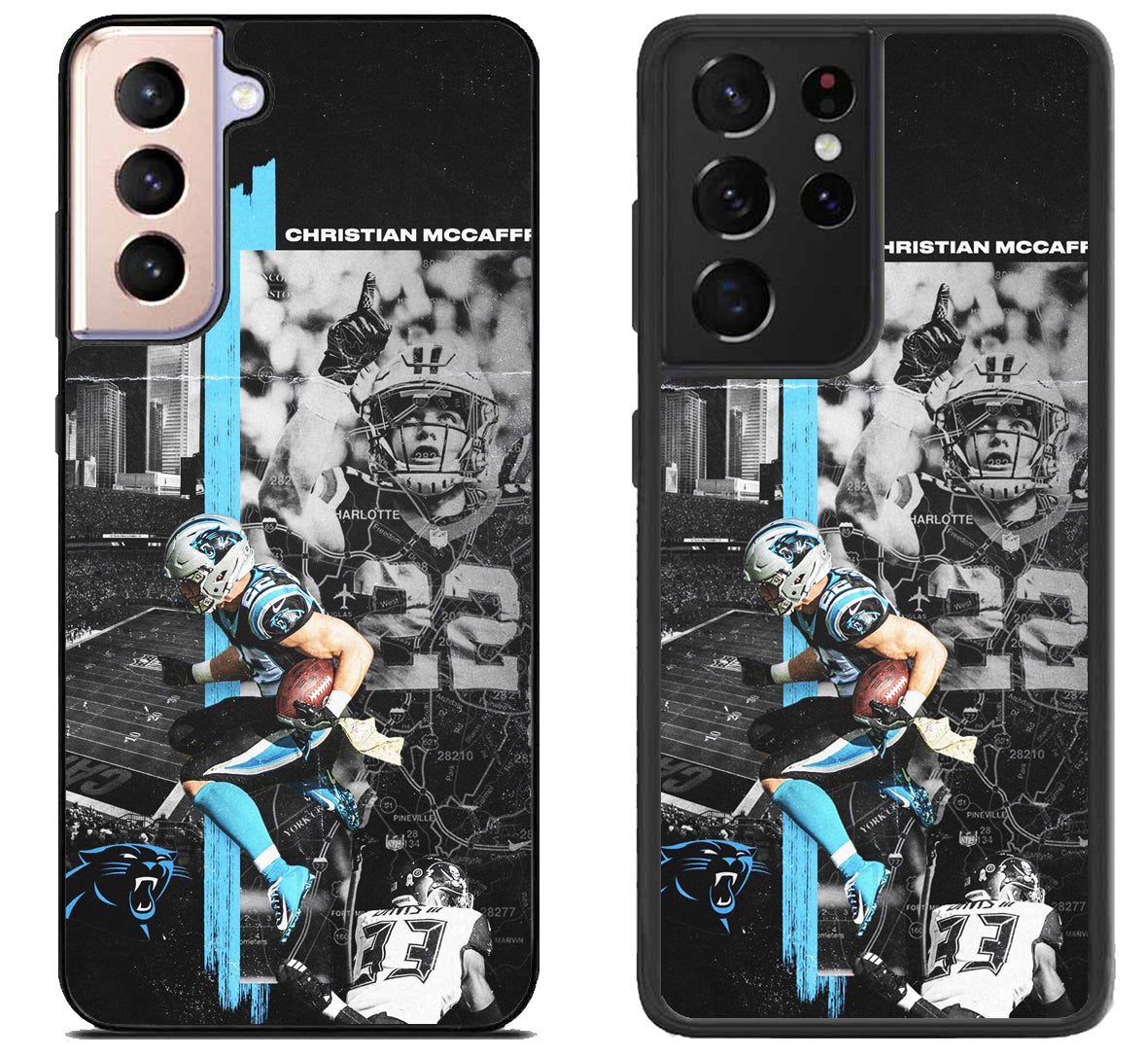 Christian Mccaffrey Wallpaper Samsung Galaxy S21 | S21 FE | S21+ | S21 Ultra Case