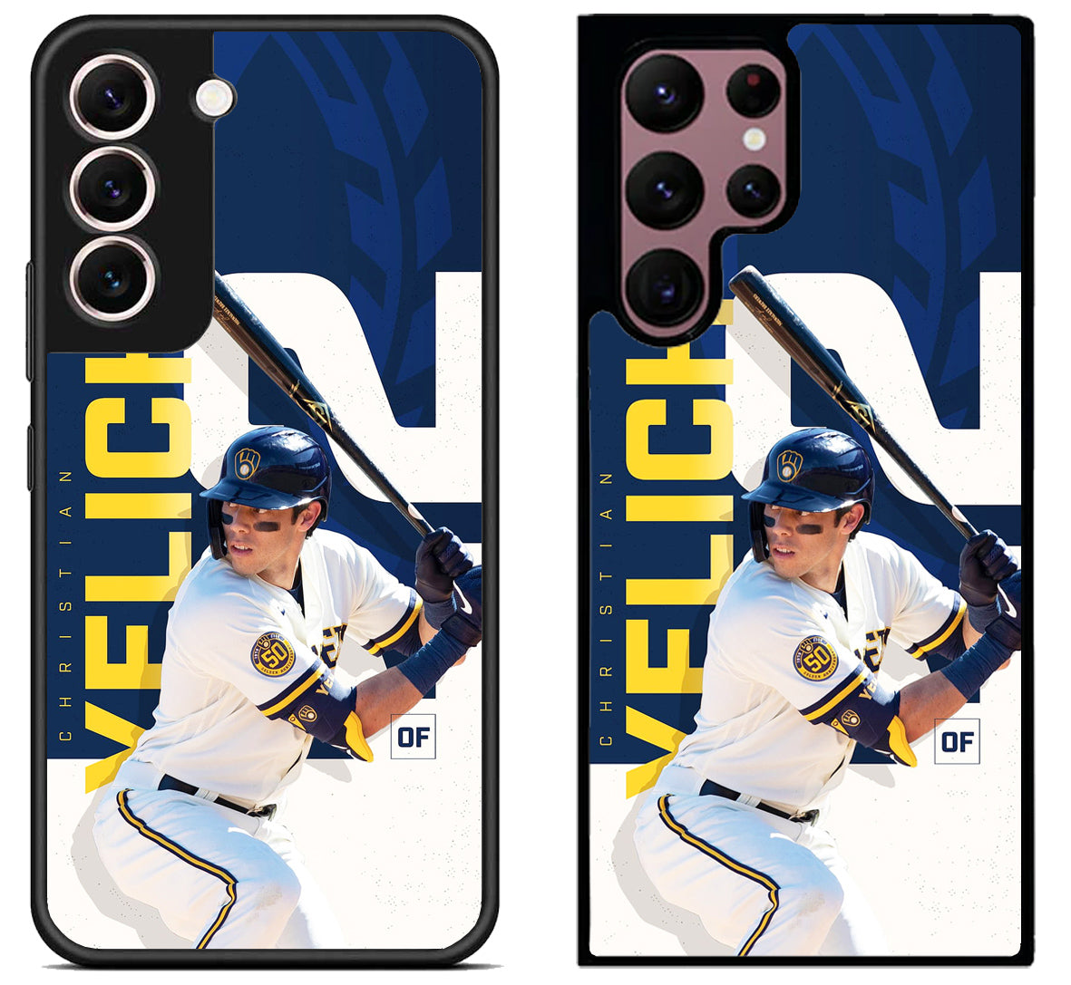 Christian Yelich Baseball Brewers Samsung Galaxy S22 | S22+ | S22 Ultra Case