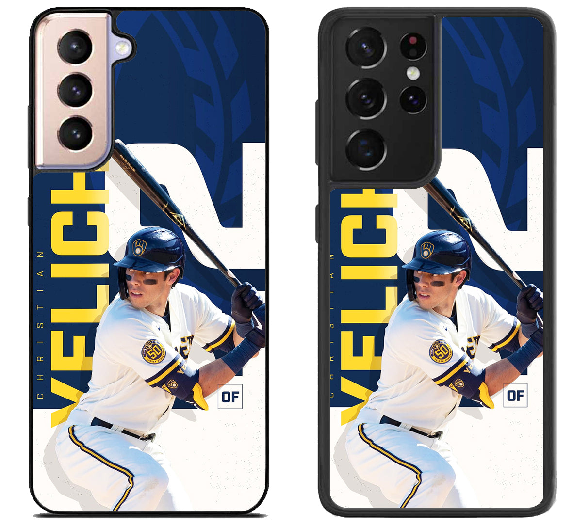 Christian Yelich Baseball Brewers Samsung Galaxy S21 | S21 FE | S21+ | S21 Ultra Case