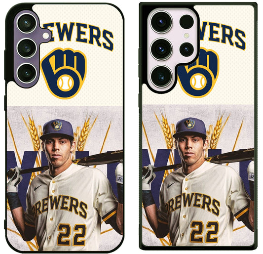 Christian Yelich Brewers Samsung Galaxy S25 | S25+ | S25 Ultra Case