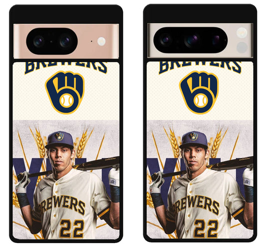Christian Yelich Brewers Google Pixel 8 | 8 Pro Case