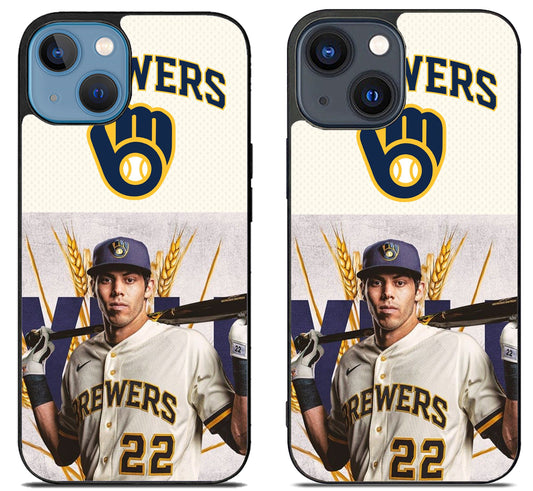 Christian Yelich Brewers iPhone 15 | iPhone 15 Plus Case