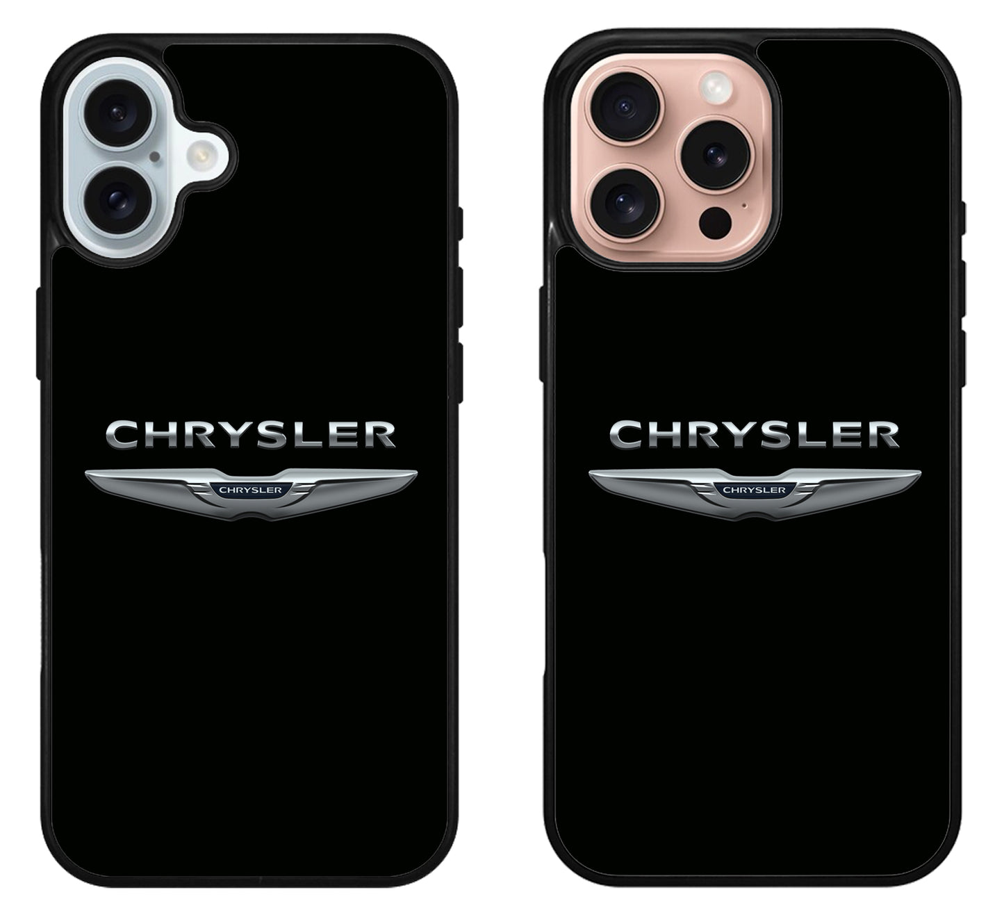 Chrysler Black iPhone 16 | 16 Plus | 16 Pro | 16 Pro Max Case