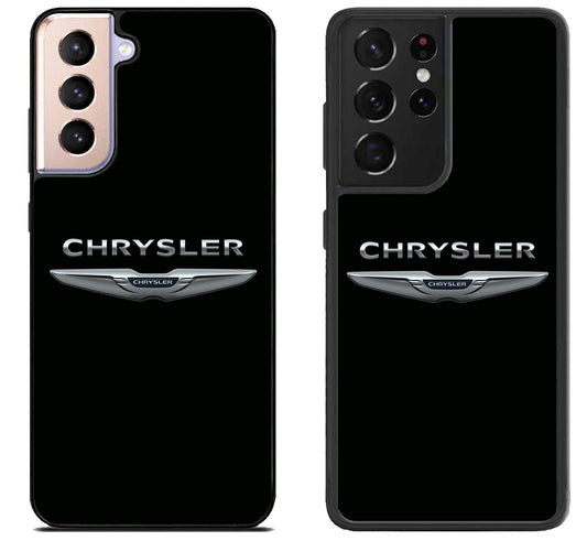 Chrysler Black Samsung Galaxy S21 | S21 FE | S21+ | S21 Ultra Case