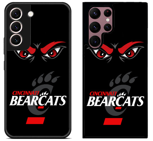 Cincinnati Bearcats Black Samsung Galaxy S22 | S22+ | S22 Ultra Case