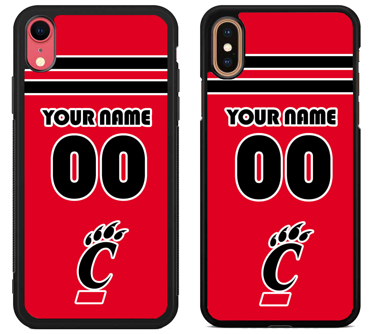 Custom Personalized Cincinnati Bearcats iPhone X | Xs | Xr | Xs Max Case