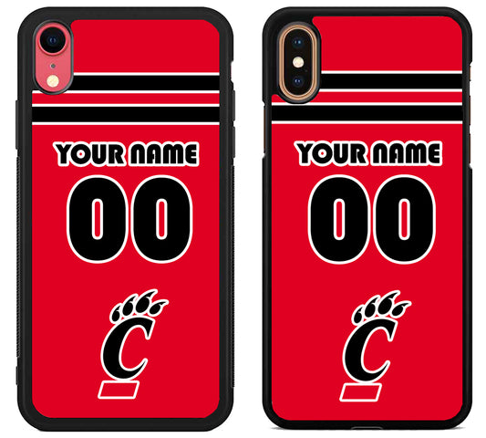 Custom Personalized Cincinnati Bearcats iPhone X | Xs | Xr | Xs Max Case