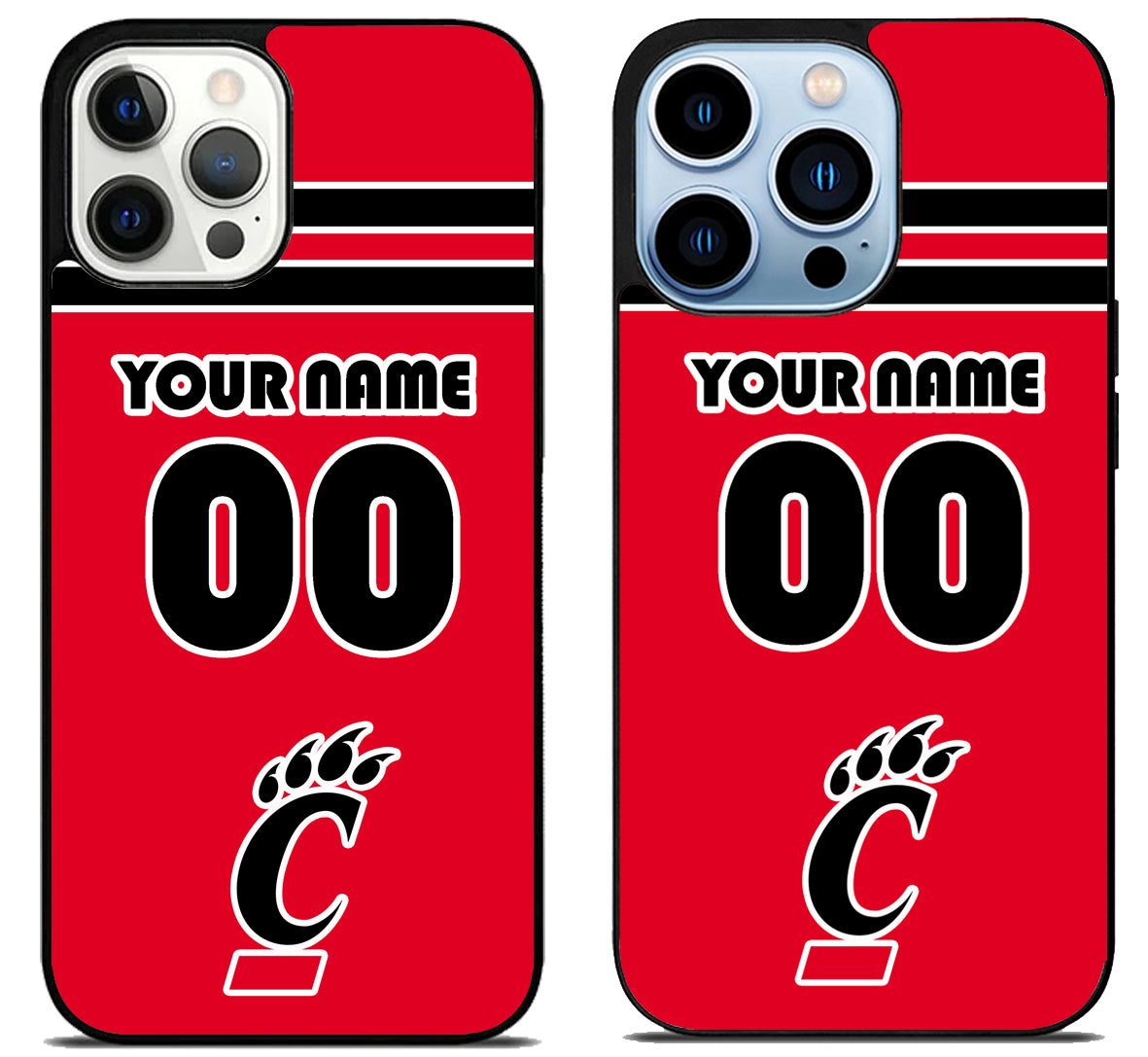 Custom Personalized Cincinnati Bearcats iPhone 15 Pro | iPhone 15 Pro Max Case