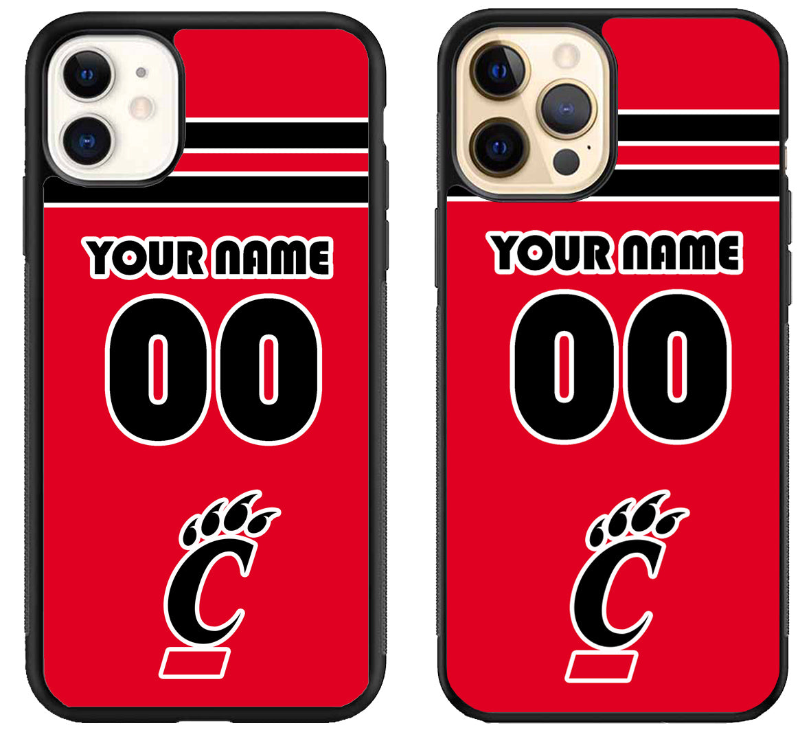 Custom Personalized Cincinnati Bearcats iPhone 12 | 12 Mini | 12 Pro | 12 Pro Max Case