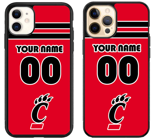 Custom Personalized Cincinnati Bearcats iPhone 12 | 12 Mini | 12 Pro | 12 Pro Max Case