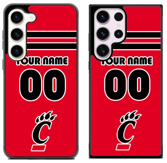 Custom Personalized Cincinnati Bearcats Samsung Galaxy S23 | S23+ | S23 Ultra Case