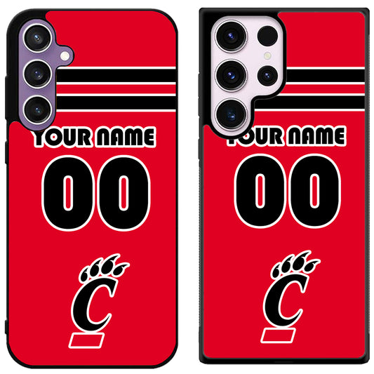 Custom Personalized Cincinnati Bearcats Samsung Galaxy S24 | S24+ | S24 Ultra Case