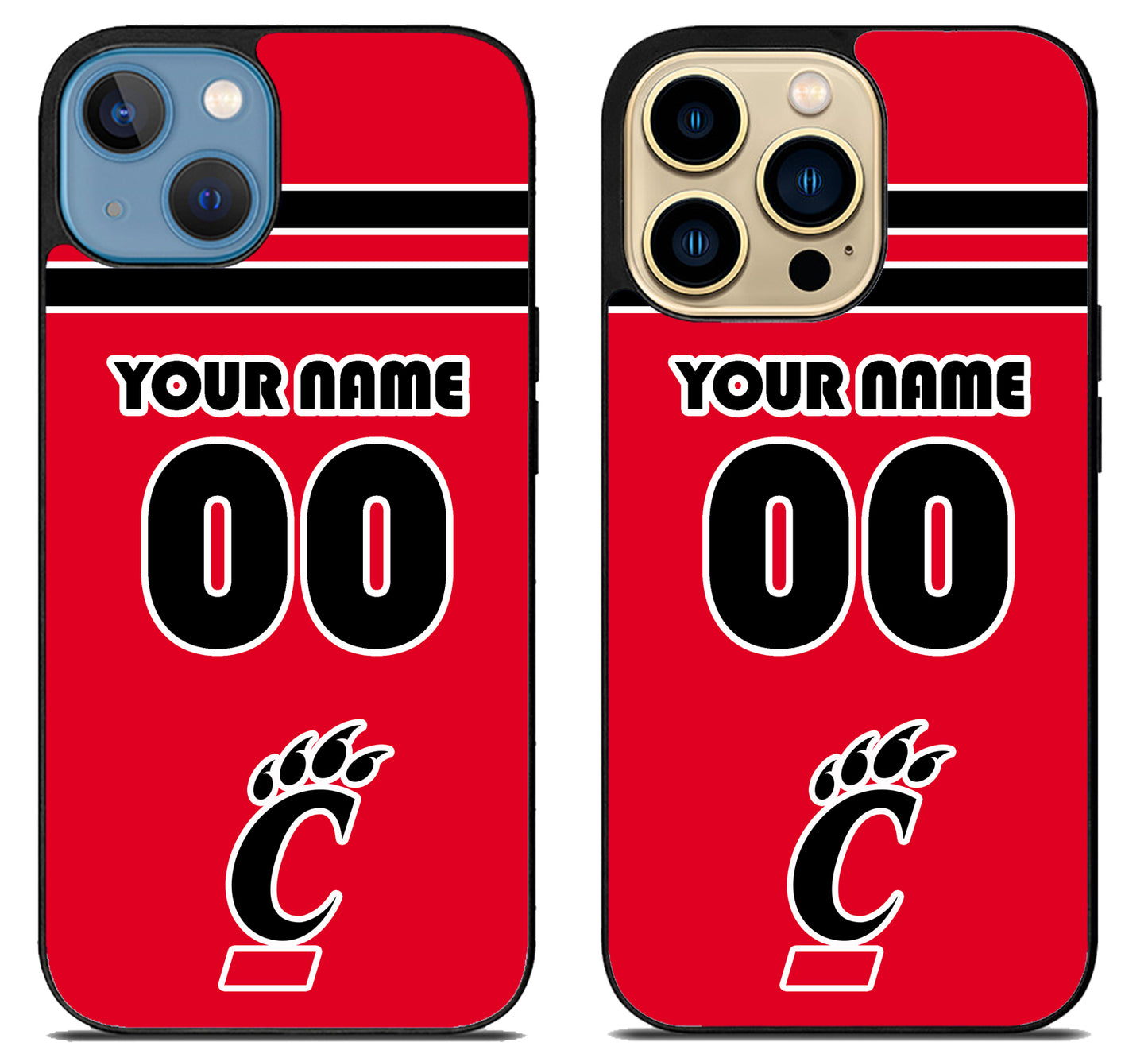 Custom Personalized Cincinnati Bearcats iPhone 14 | 14 Plus | 14 Pro | 14 Pro Max Case