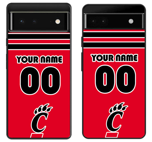 Custom Personalized Cincinnati Bearcats Google Pixel 6 | 6A | 6 Pro Case