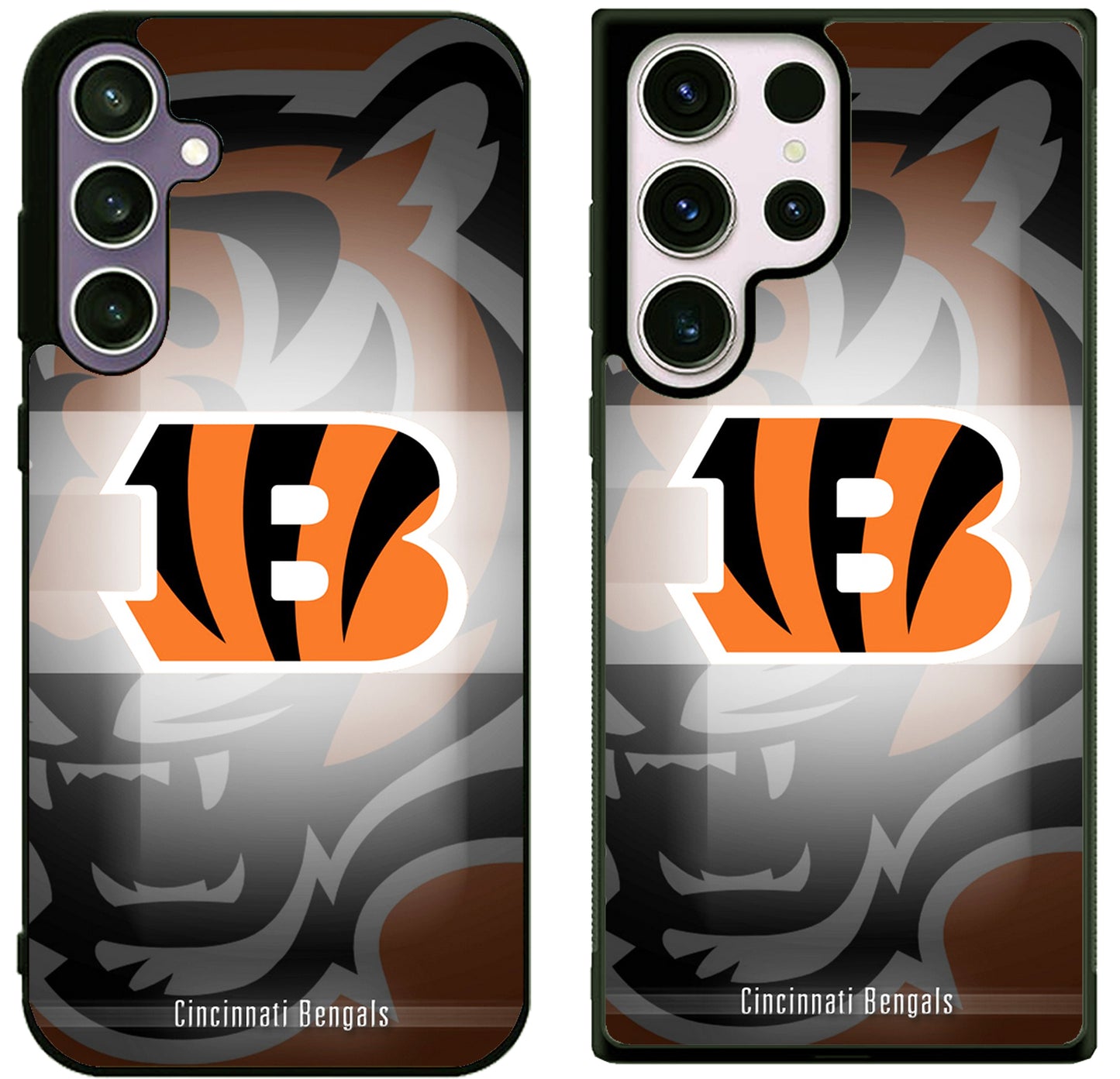 Cincinnati Bengals Background Samsung Galaxy S25 | S25+ | S25 FE | S25 Ultra Case