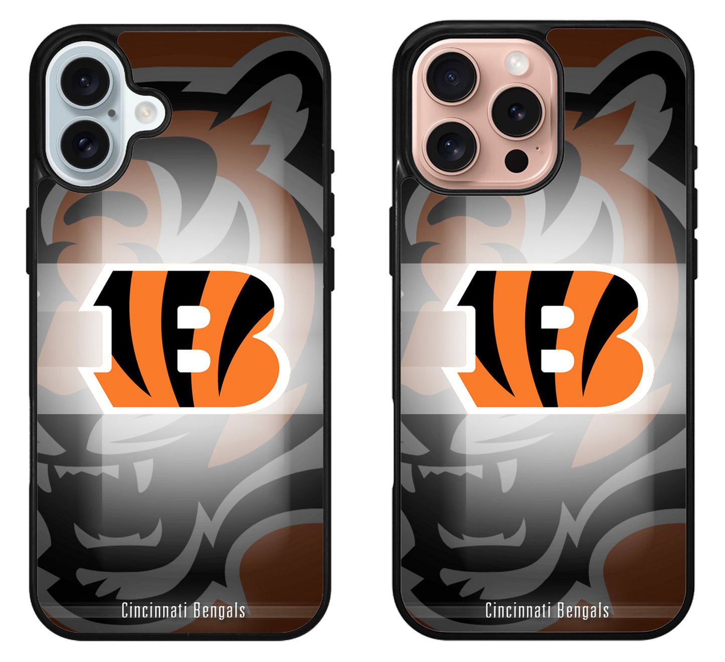 Cincinnati Bengals Background iPhone 16 | 16 Plus | 16 Pro | 16 Pro Max Case