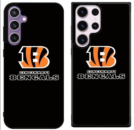 Cincinnati Bengals Black Samsung Galaxy S24 | S24+ | S24 Ultra Case