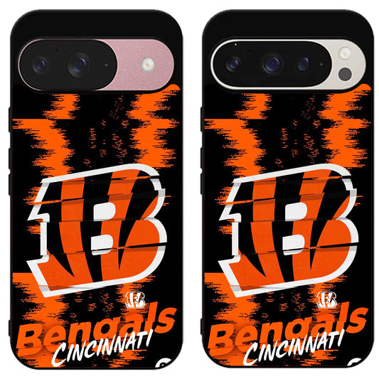 Cincinnati Bengals Colorfull Google Pixel 9 | 9 Pro | 9 Pro XL Case