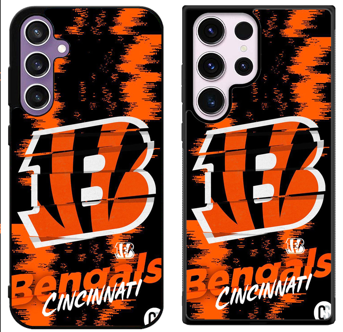 Cincinnati Bengals Colorfull Samsung Galaxy S24 | S24+ | S24 Ultra Case