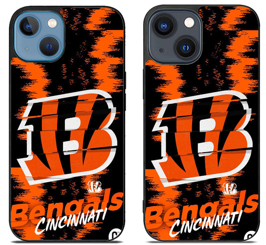 Cincinnati Bengals Colorfull iPhone 15 | iPhone 15 Plus Case