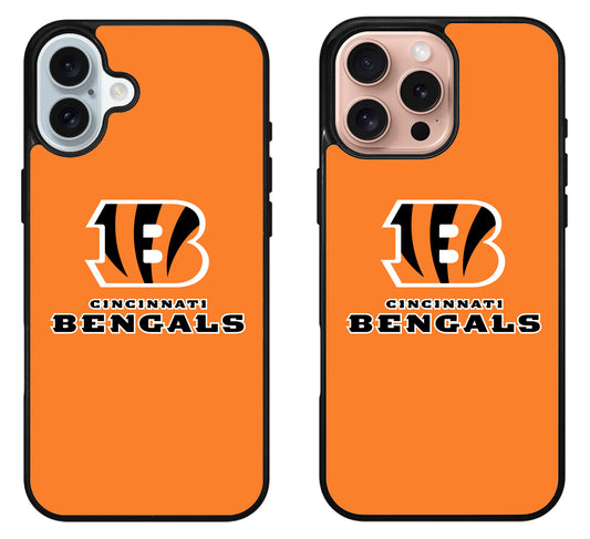 Cincinnati Bengals Cover iPhone 16 | 16 Plus | 16 Pro | 16 Pro Max Case