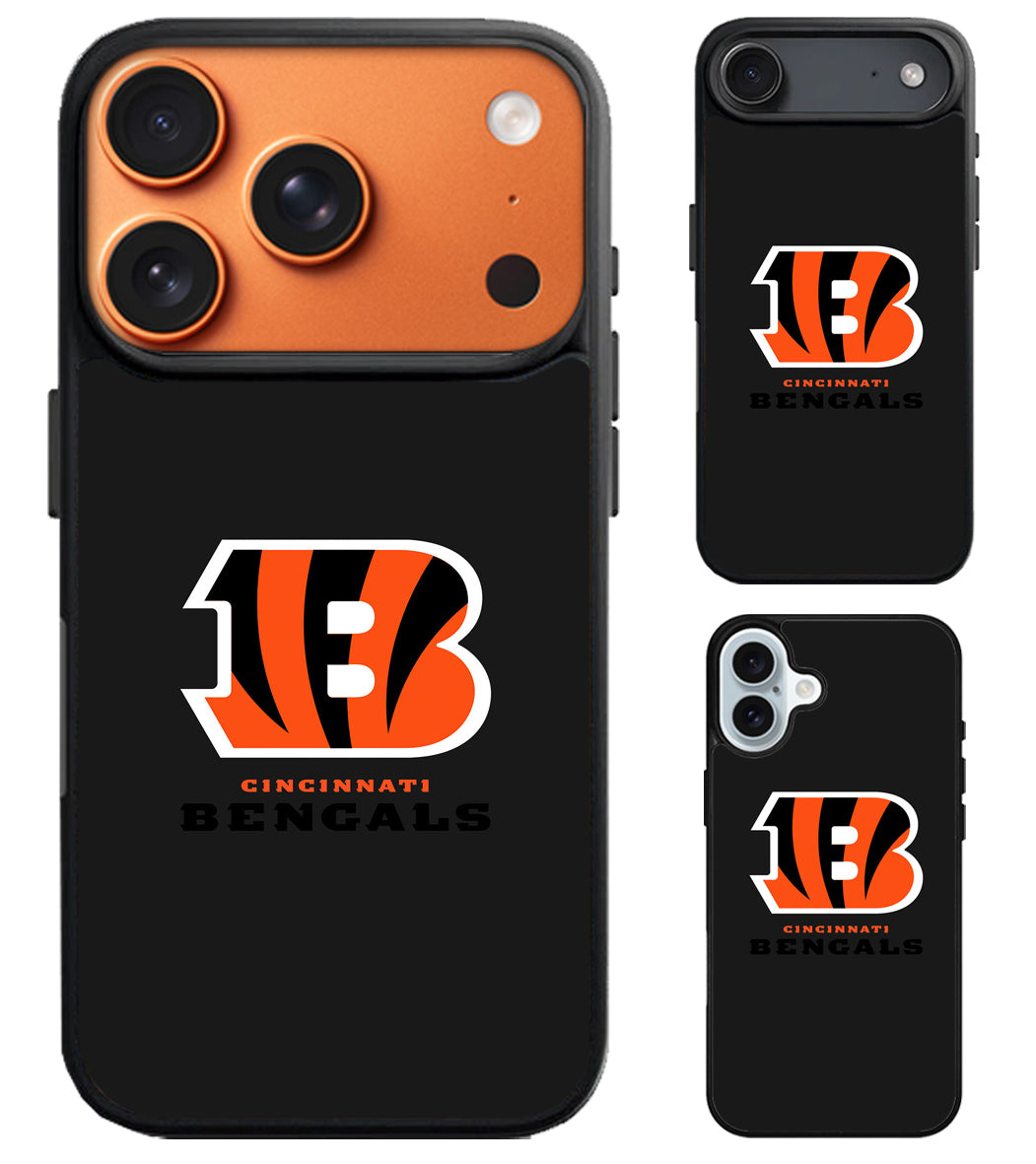 Cincinnati Bengals Logo iPhone Air | iPhone 17 | 17 Pro | 17 Pro Max Case