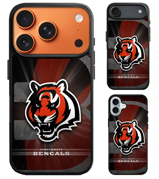Cincinnati Bengals Logo Cool iPhone Air | iPhone 17 | 17 Pro | 17 Pro Max Case