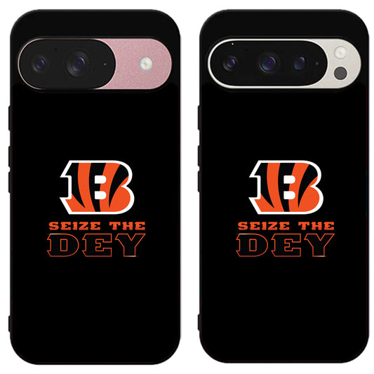 Cincinnati Bengals Seize The Dey Cool Google Pixel 9 | 9 Pro | 9 Pro XL Case