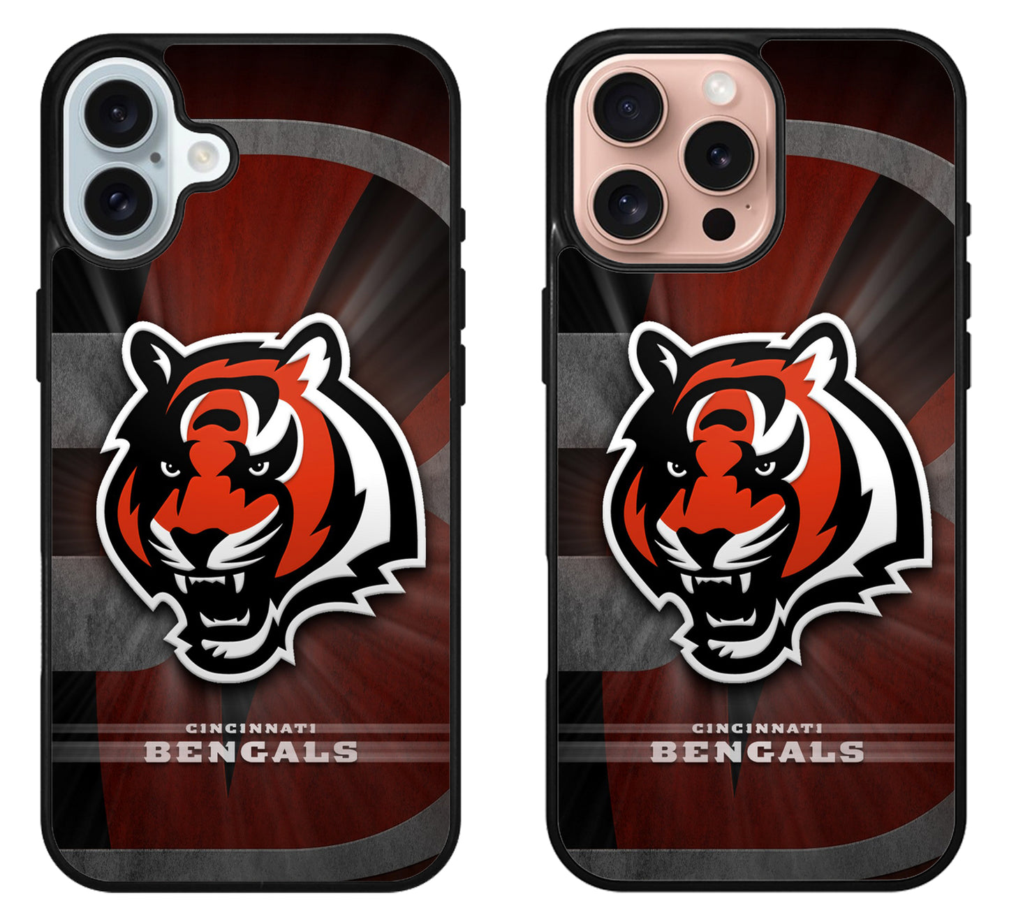 Cincinnati Bengals Stylish iPhone 16 | 16 Plus | 16 Pro | 16 Pro Max Case