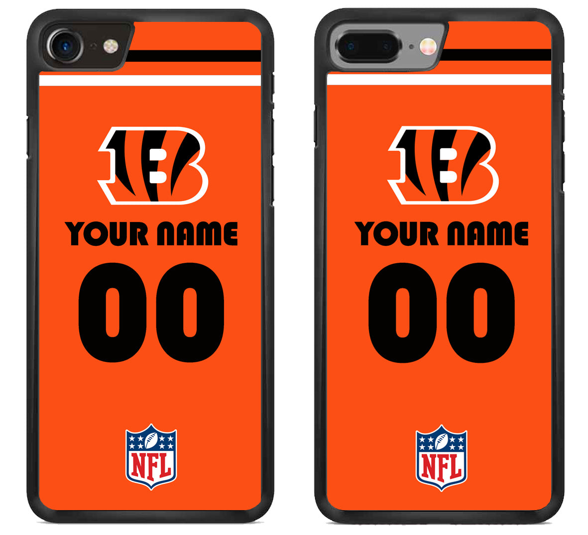 Custom Personalized Cincinnati Bengals NFL iPhone 8 | 8 Plus Case