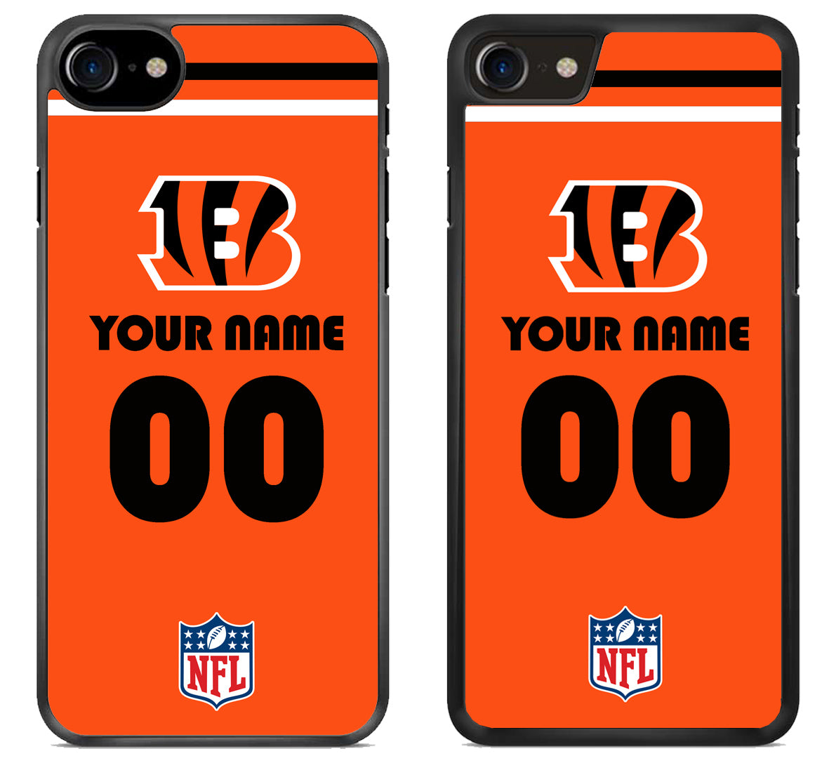 Custom Personalized Cincinnati Bengals NFL iPhone SE 2020 | iPhone SE 2022 Case