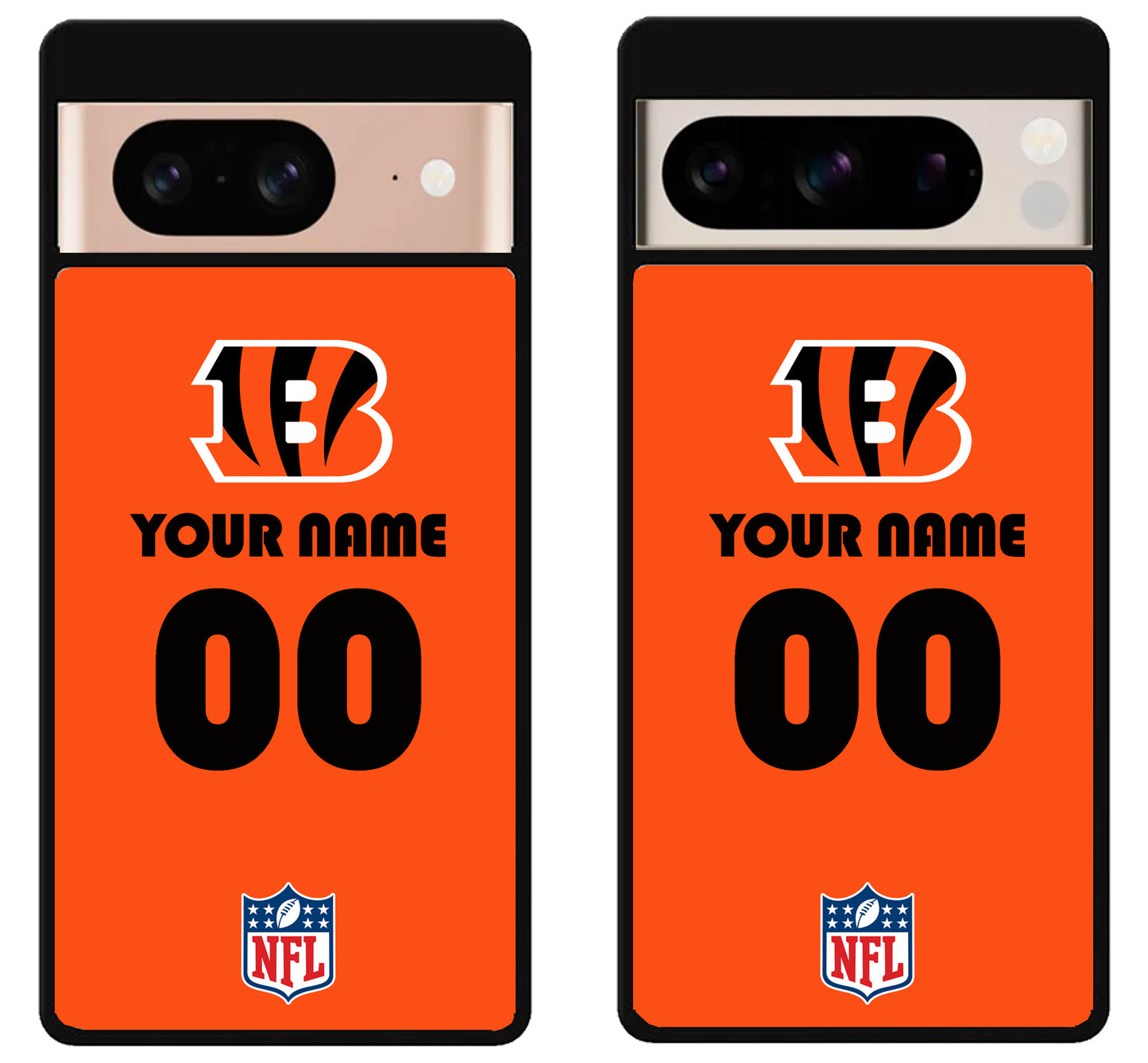 Custom Personalized Cincinnati Bengals NFL Google Pixel 8 | 8 Pro Case
