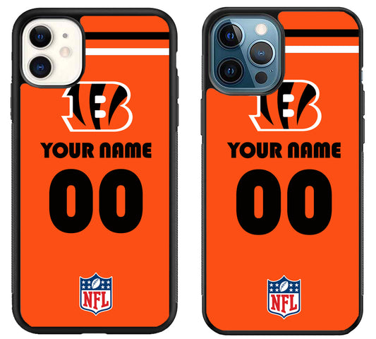 Custom Personalized Cincinnati Bengals NFL iPhone 11 | 11 Pro | 11 Pro Max Case