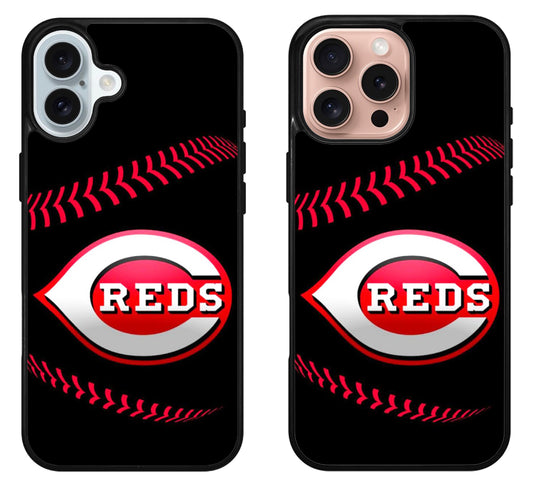 Cincinnati Reds Baseball iPhone 16 | 16 Plus | 16 Pro | 16 Pro Max Case