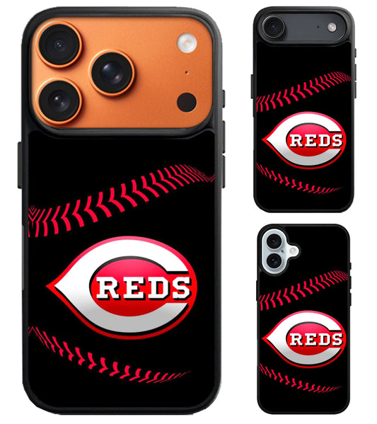 Cincinnati Reds Baseball iPhone Air | iPhone 17 | 17 Pro | 17 Pro Max Case