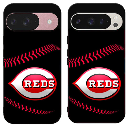 Cincinnati Reds Baseball Google Pixel 9 | 9 Pro | 9 Pro XL Case