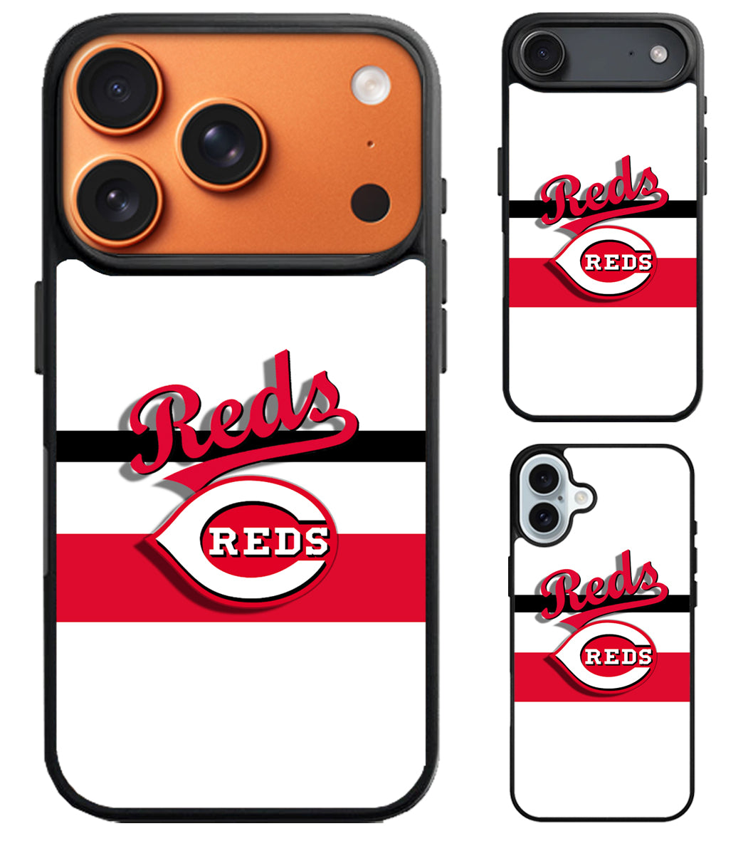 Cincinnati Reds Cover iPhone Air | iPhone 17 | 17 Pro | 17 Pro Max Case