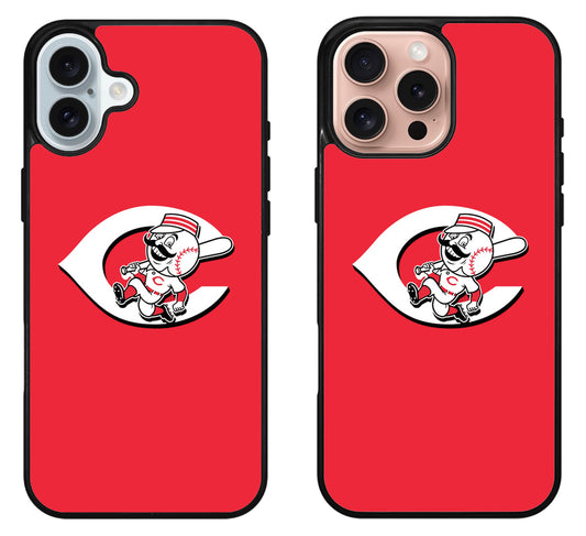 Cincinnati Reds Logo iPhone 16 | 16 Plus | 16 Pro | 16 Pro Max Case