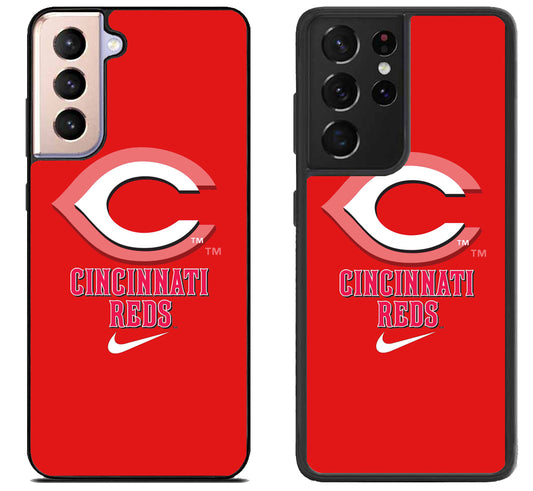 Cincinnati Reds Logo Samsung Galaxy S21 | S21 FE | S21+ | S21 Ultra Case
