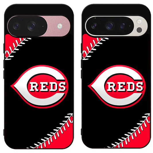 Cincinnati Reds Wallpaper Google Pixel 9 | 9 Pro | 9 Pro XL Case