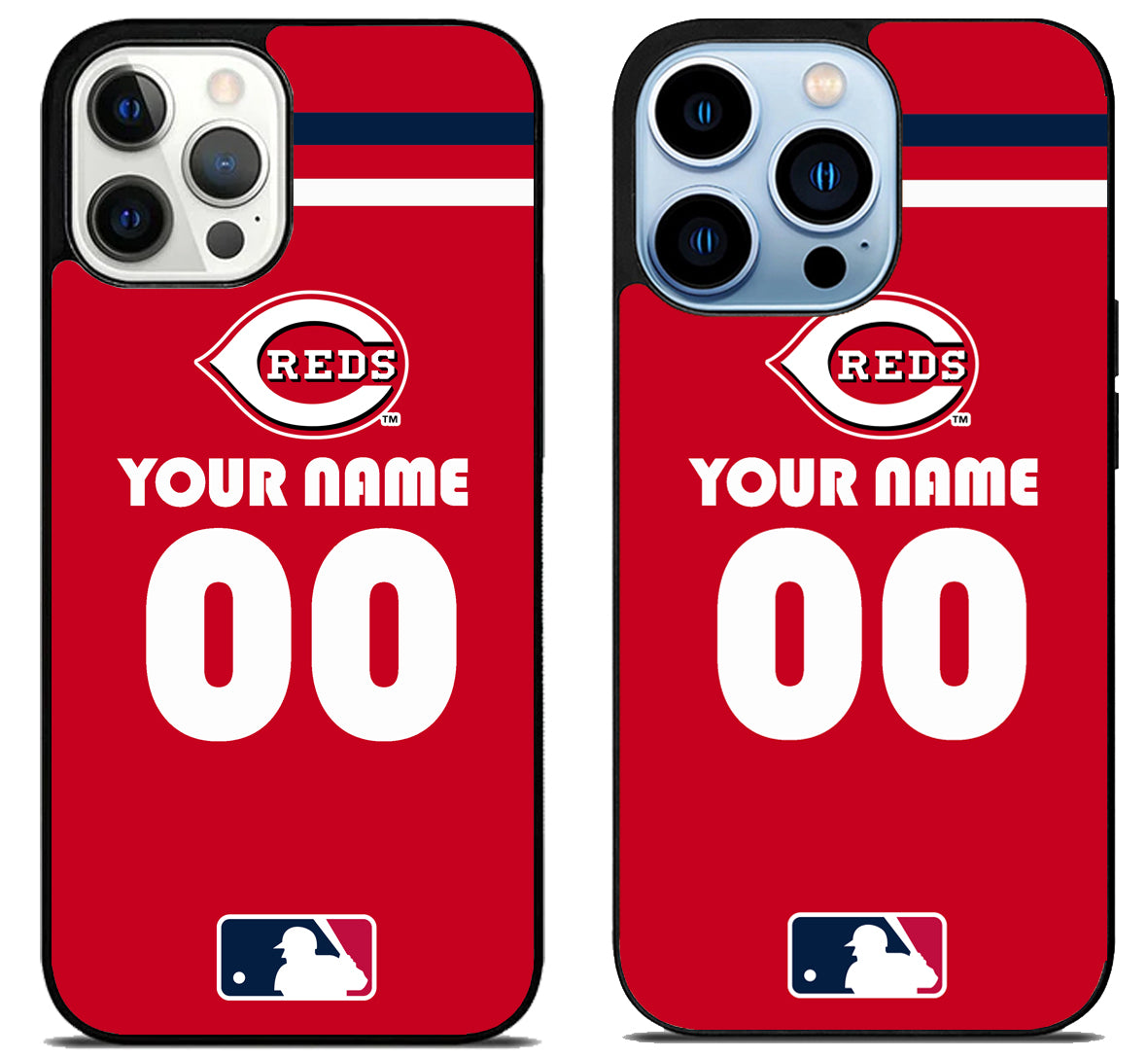 Custom Personalized Cincinnati Reds MLB iPhone 15 Pro | iPhone 15 Pro Max Case