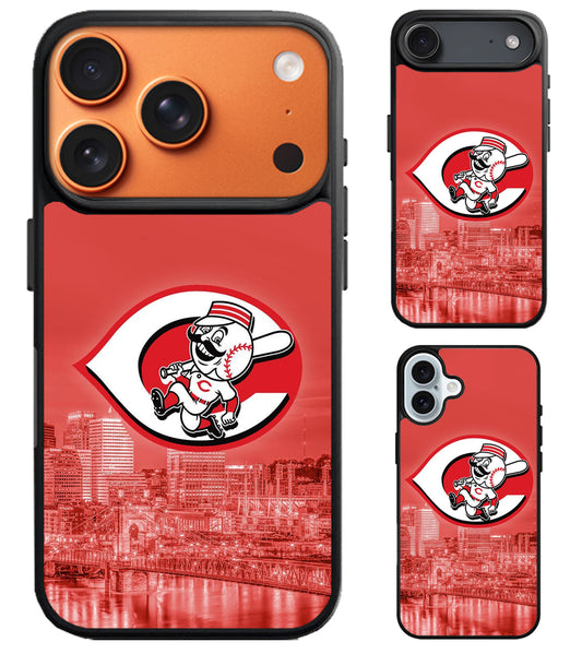 Cincinnati Reds iPhone Air | iPhone 17 | 17 Pro | 17 Pro Max Case