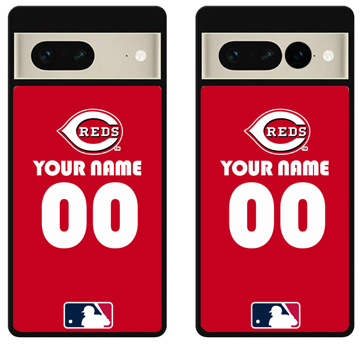 Custom Personalized Cincinnati Reds MLB Google Pixel 7 | 7 Pro Case