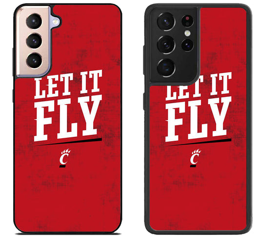 Cincinnati bearcats Let it Fly Samsung Galaxy S21 | S21 FE | S21+ | S21 Ultra Case