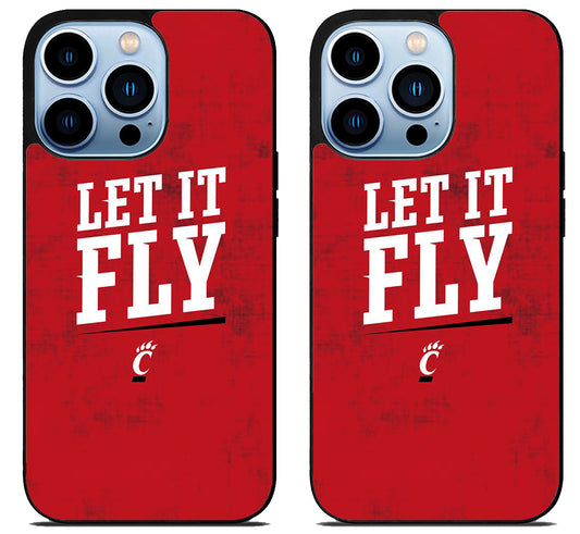 Cincinnati bearcats Let it Fly iPhone 15 Pro | iPhone 15 Pro Max Case
