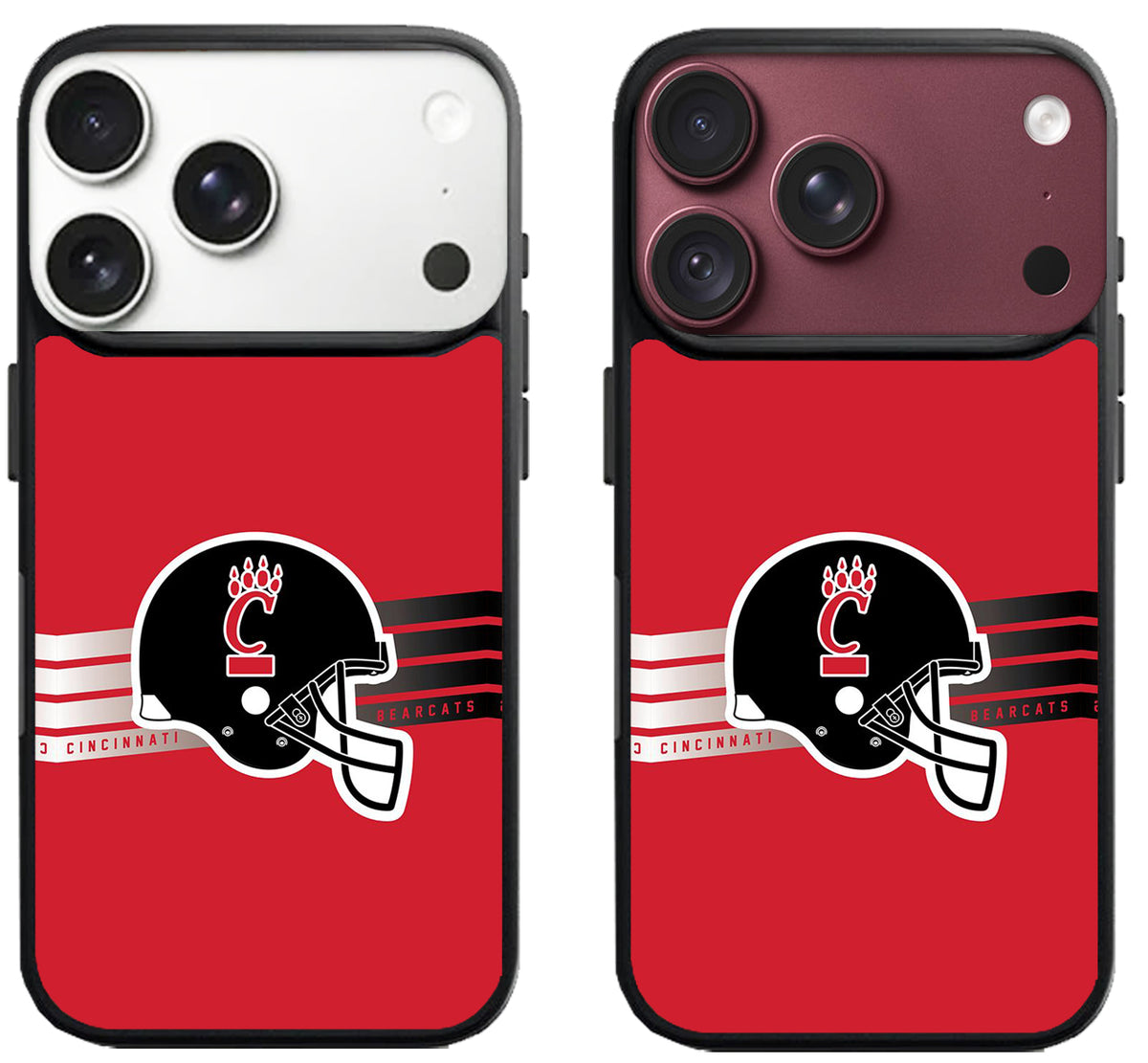 Cincinnati bearcats Stripe iPhone 18 Pro | 18 Pro Max Case